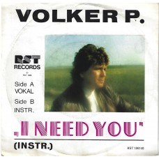 VOLKER P. - I need you   ***signiert***